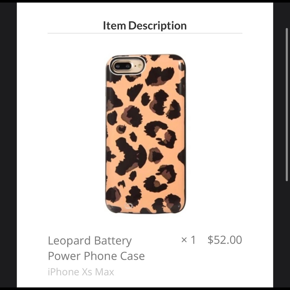 iPhone XS Max charging case